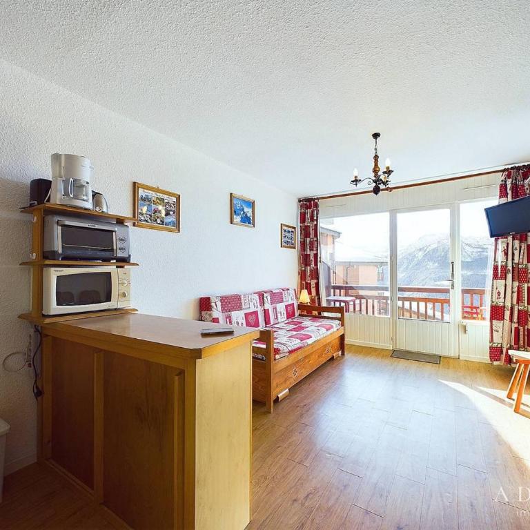 Studio montagne au centre, 4 pers, balcon, proche pistes - FR-1-398-575 - Studio - 1