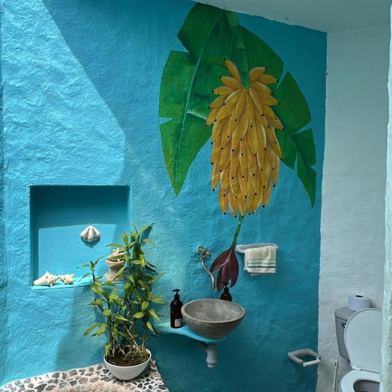 AFRO HOSTEL - Habitación Cuádruple con vistas al mar - 6