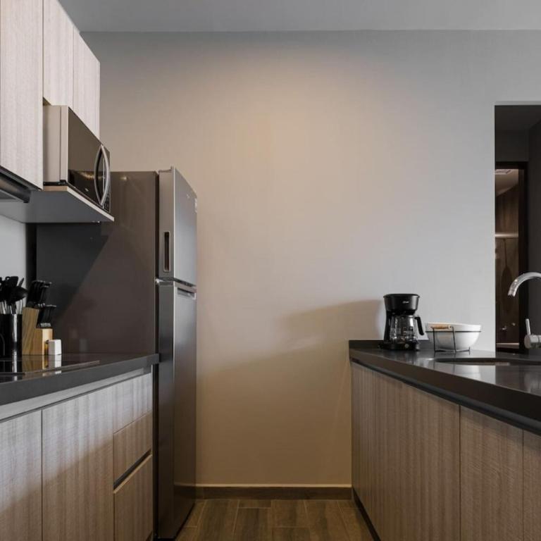Modern Apartments with Pool and Mountain views - Two-Bedroom Standard Apartment - 13