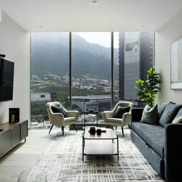 Modern Apartments with Pool and Mountain views - Two-Bedroom Standard Apartment - 11
