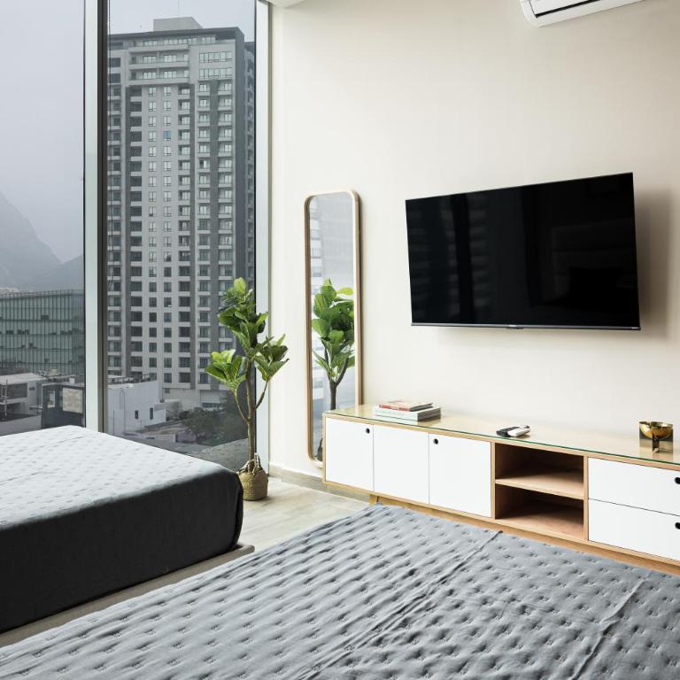 Modern Apartments with Pool and Mountain views - Three-Bedroom Standard Apartment - 12