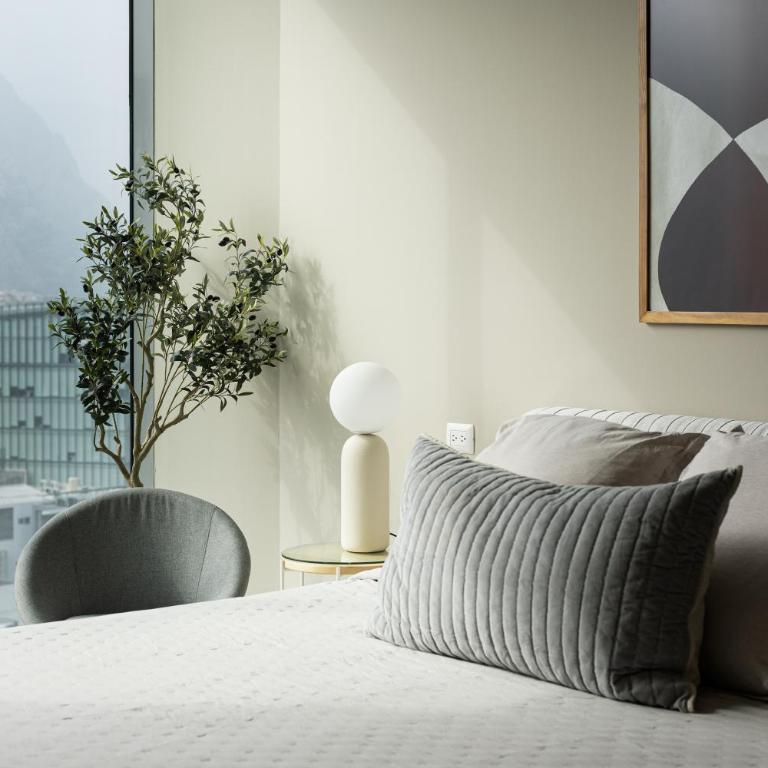 Modern Apartments with Pool and Mountain views - Three-Bedroom Standard Apartment - 10