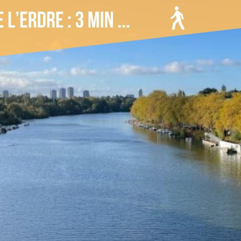 Idéal couple Appartement 1 chambre Cosy et calme pour visiter Nantes - Apartment mit 1 Schlafzimmer - 4