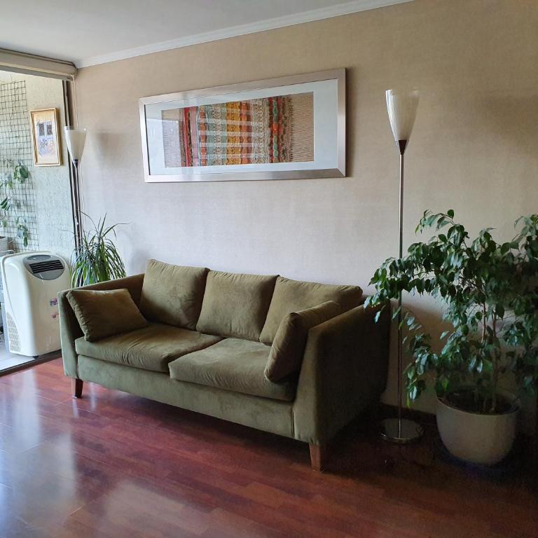 Departamento con AC Ñuñoa - Apartamento de 1 dormitorio - 3