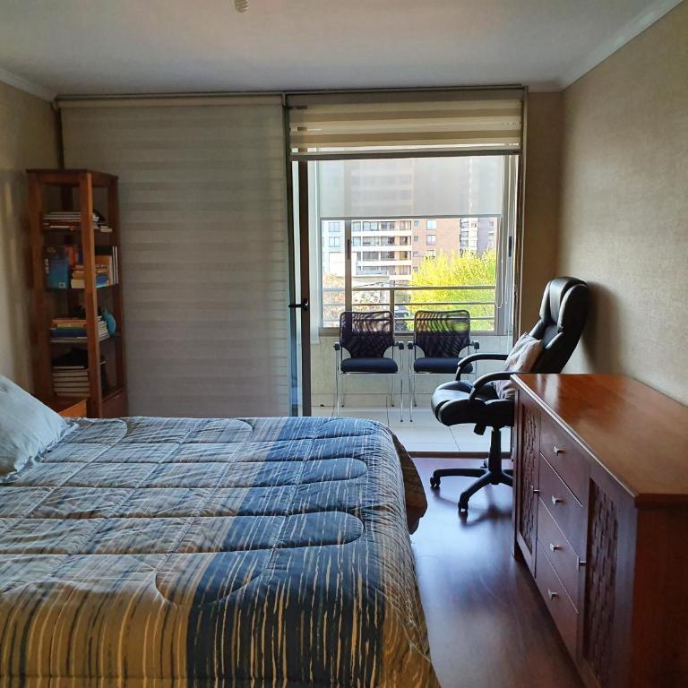 Departamento con AC Ñuñoa - Apartamento de 1 dormitorio - 8