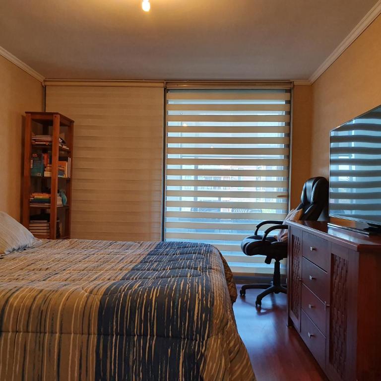 Departamento con AC Ñuñoa - Apartamento de 1 dormitorio - 11