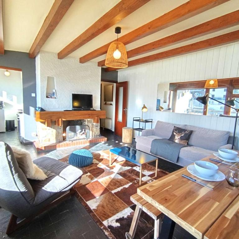 T2 confortable pour 4 pers avec balcon sud et parking à 1700m d'altitude - FR-1-457-362 - Apartment - 6