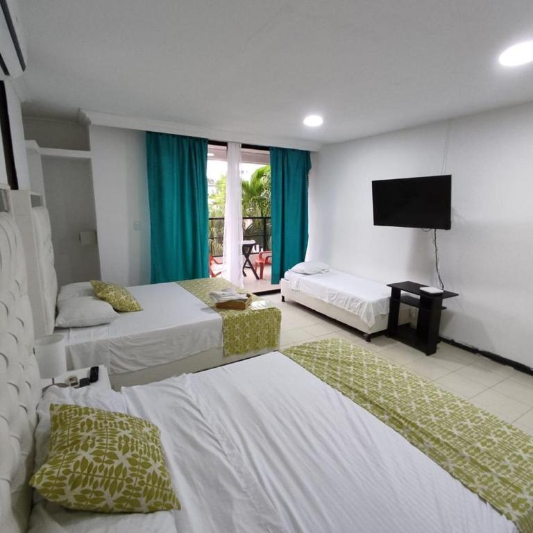 Apartment In Cartagena 201 Close To The Sea With Air Conditioning And WIFI - Apartamento - 1