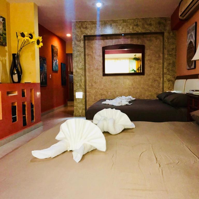 Suite Jacuzzi Room in Stunning Villa Playacar Ii - Habitación Doble - 1 o 2 camas - 15