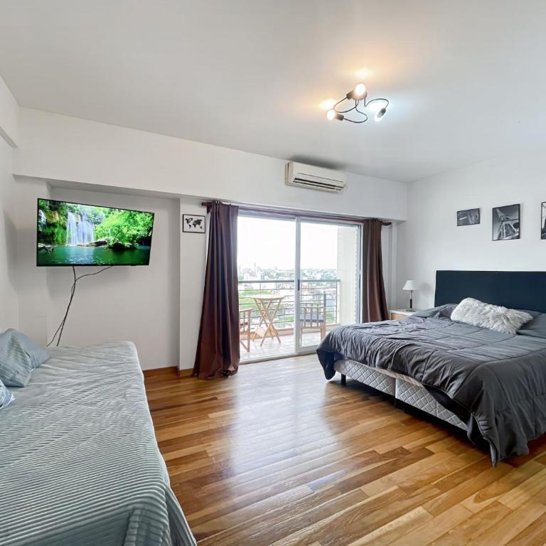 Cozy Studio on a High Floor with Panoramic Views in Villa Urquiza - Apartamento - 7
