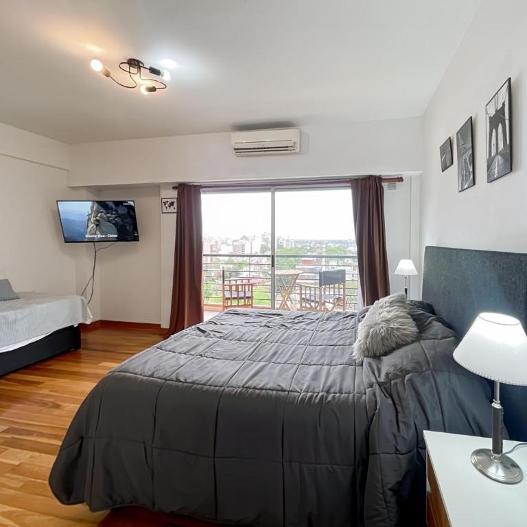 Cozy Studio on a High Floor with Panoramic Views in Villa Urquiza - Apartamento - 11