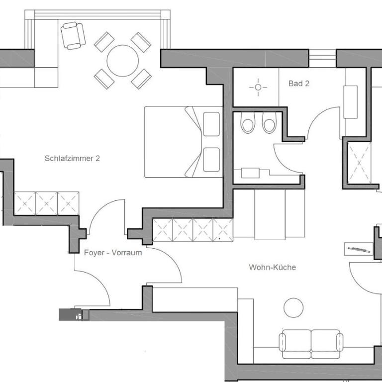 Brühl Suites&Residence - Appartamento con 3 Camere da Letto - 2