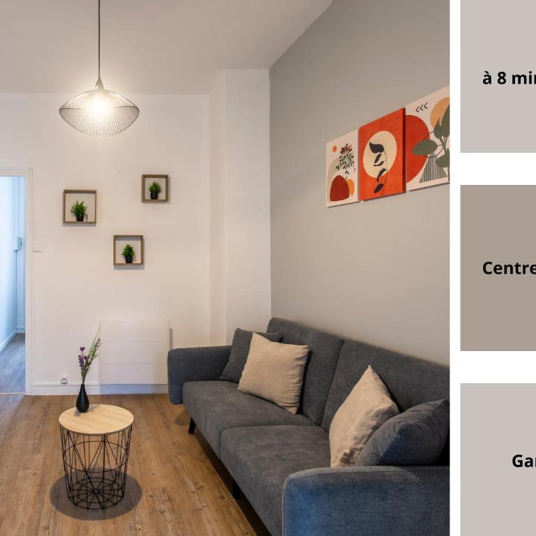 L'Hortillon Amiens 4 pers 8min Centre ville & Gare - Two-Bedroom Apartment - 1