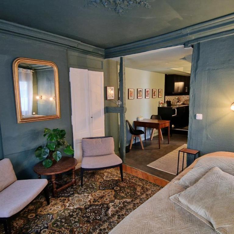 Grand Studio de charme Rouen centre - Studio Supérieur - 6