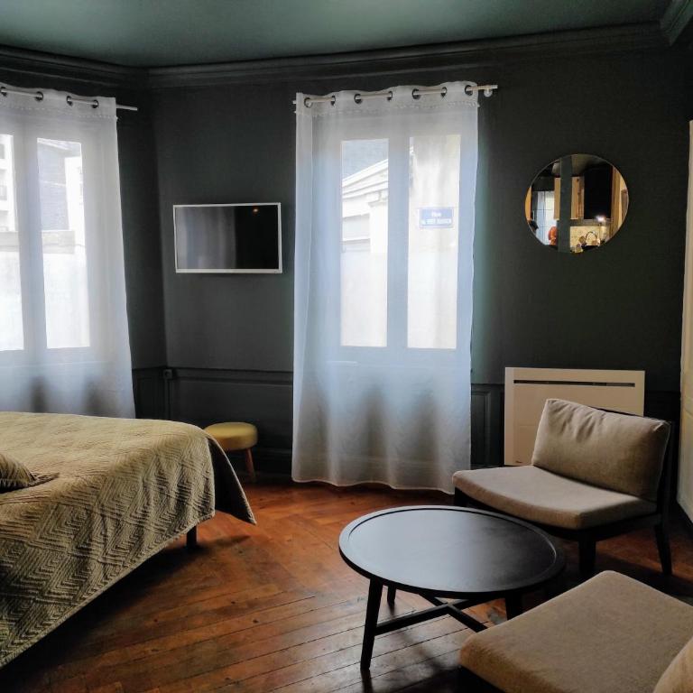 Grand Studio de charme Rouen centre - Studio Supérieur - 4