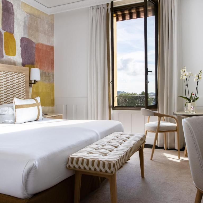 Hotel Royal-Riviera - Chambre Double ou Lits Jumeaux Supérieure - Vue sur Jardin - 1