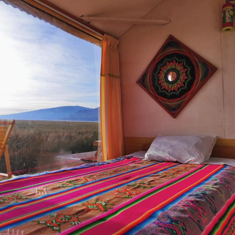 Los Uros vista Ciudad Puno - Double Room with Private Bathroom - 1