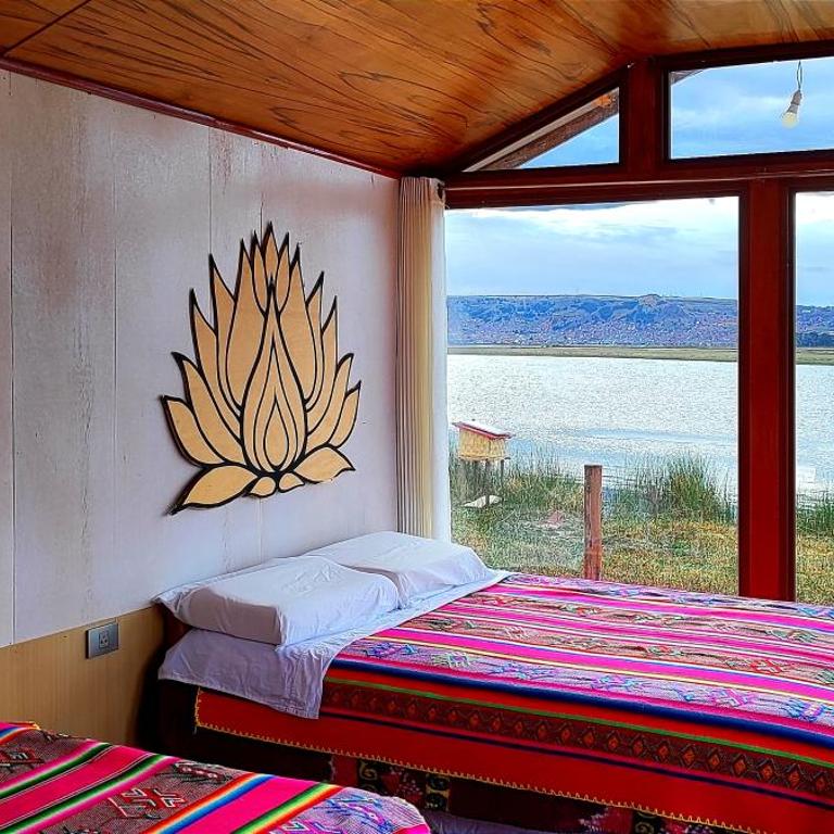 Los Uros vista Ciudad Puno - Double Room with Private Bathroom - 1