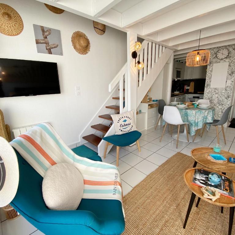 TADORNES 2 - Appartement duplex Carnac, Piscine - T130 - Appartement en Duplex - 1