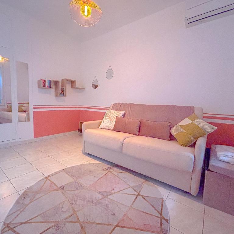 Maison Boulouris avec jardin, bord de mer et plage - Villa 1 Chambre - 7