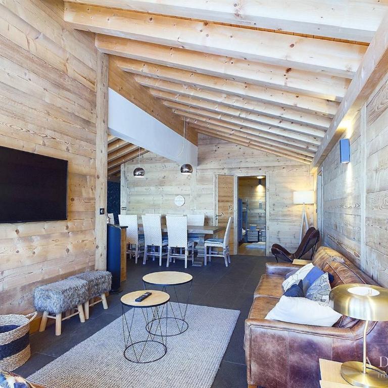 Luxueux Appartement 4* Alpin, 5 Pièces, 4 Ch, Proche Pistes, Parking, WiFi - FR-1-398-549 - Appartement (10 Adultes) - 2