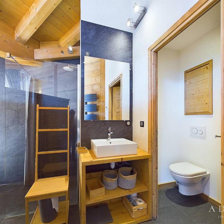 Luxueux Appartement 4* Alpin, 5 Pièces, 4 Ch, Proche Pistes, Parking, WiFi - FR-1-398-549 - Appartement (10 Adultes) - 20