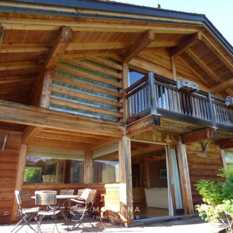 Chalet de luxe au calme avec salle de jeux, belle terrasse et proximité ski - Grand-Bornand - FR-1-458-193 - Chalet - 1