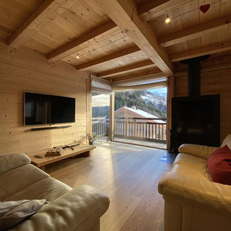 Chalet de luxe au calme avec salle de jeux, belle terrasse et proximité ski - Grand-Bornand - FR-1-458-193 - Chalet - 18