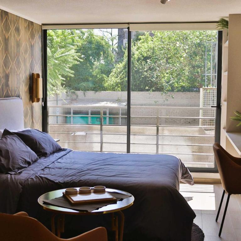 HOM I Inmejorable y Luminoso Studio 2PAX en Nunoa - Apartamento - 1