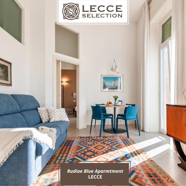Rudiae Blue&Red Apartment - Lecce Selection - Appartamento Deluxe con 1 Camera da Letto - 9