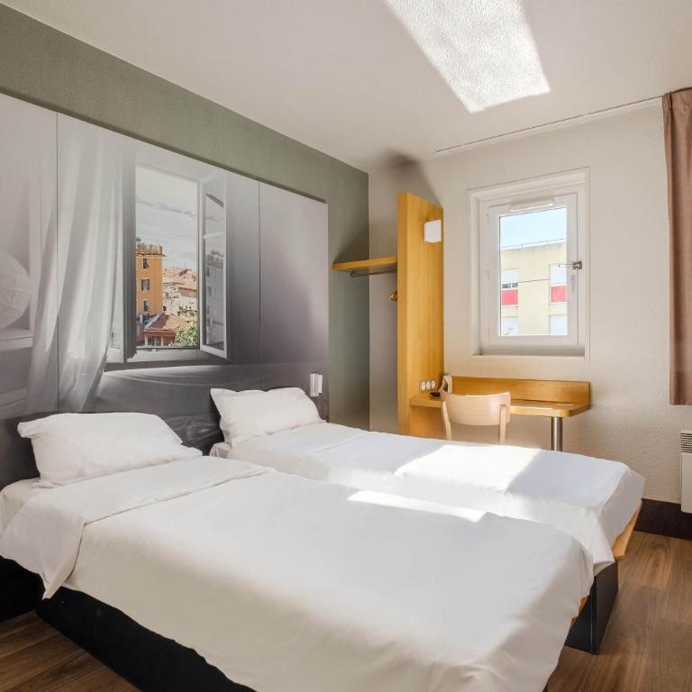 B&B HOTEL Villeneuve Loubet Plage - Chambre Lits Jumeaux - 6