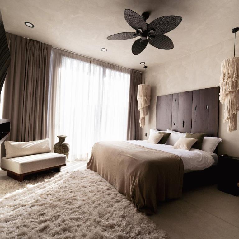 Design Luxury 3BR Villa with 3 Pools, stunning Rooftop, Boho Style, Near Beach - Villa de 3 dormitorios - 16