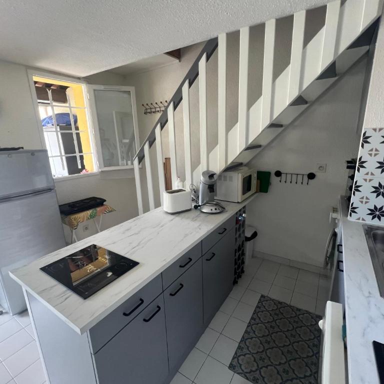 SOPRALYNES Très joli 3 pièces mezzanine plage Richelieu Cap d'Agde - Appartamento con Terrazza - 6