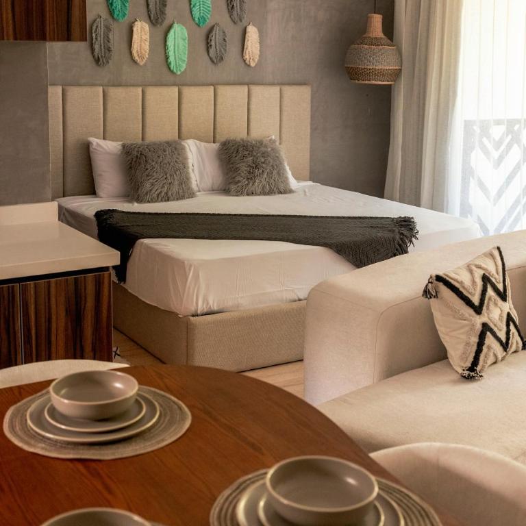 Alojamiento entero vivienda rentada en Tulum Mexico - One-Bedroom Apartment - 5
