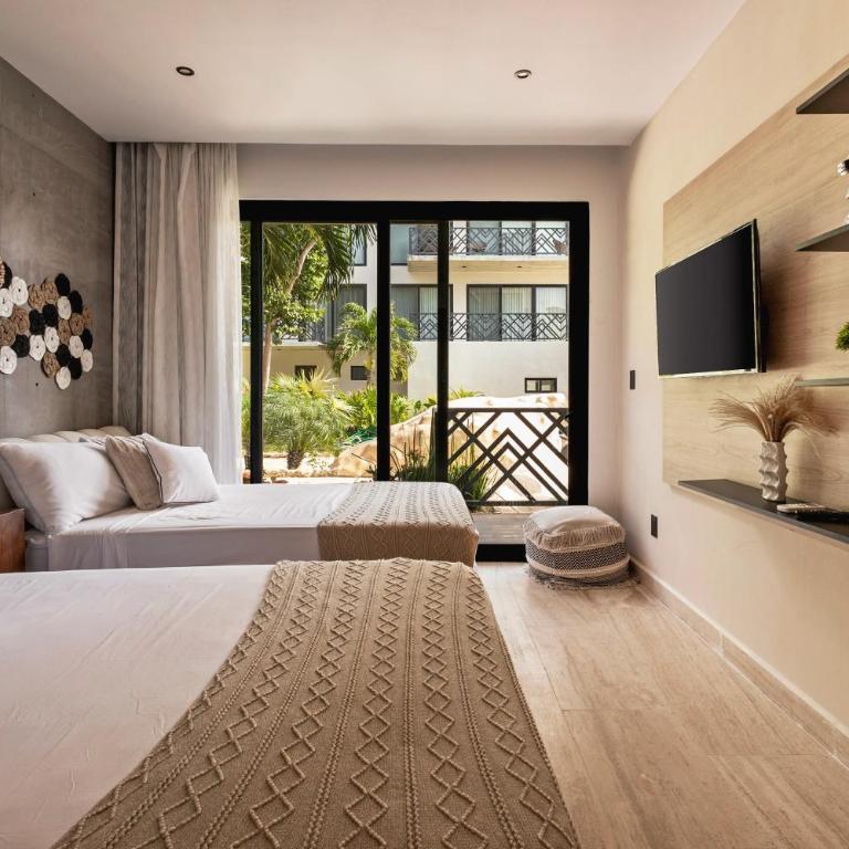 Alojamiento entero vivienda rentada en Tulum Mexico - Two-Bedroom Apartment - 6