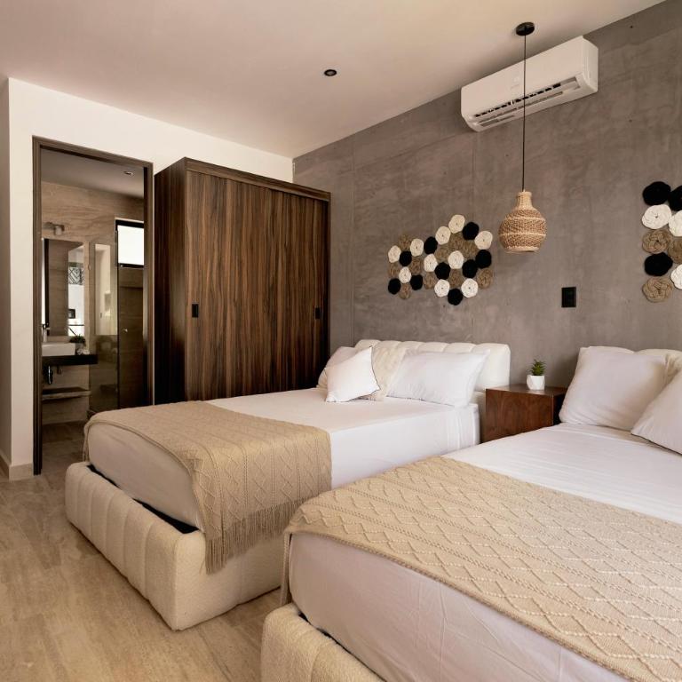 Alojamiento entero vivienda rentada en Tulum Mexico - Two-Bedroom Apartment - 10