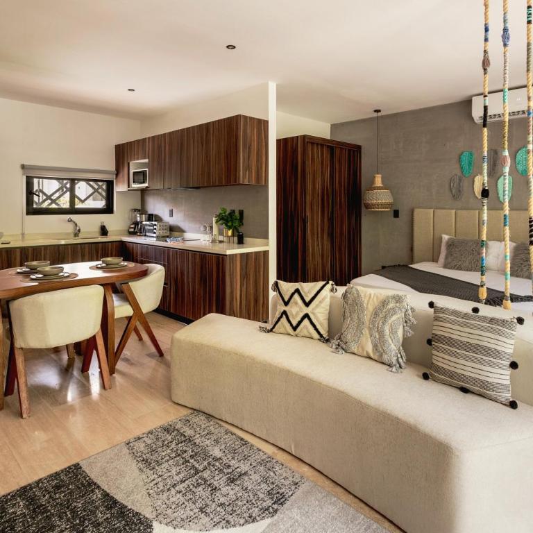 Alojamiento entero vivienda rentada en Tulum Mexico - One-Bedroom Apartment - 11