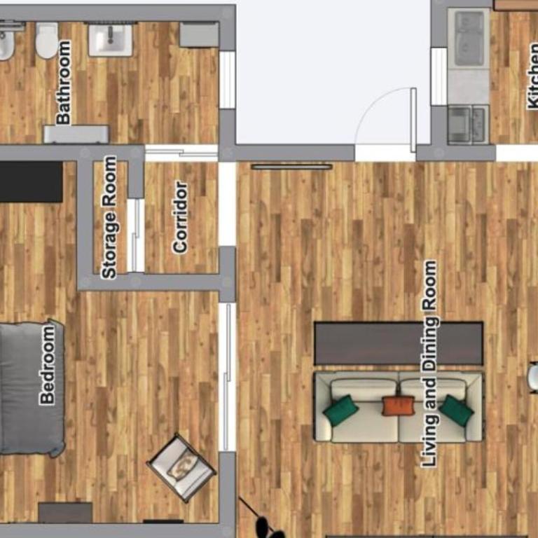 Via Avelli, 4 - Daniela - Florence Charming Apartments - Delightful and bright 3rd-floor apartment without elevator, overlooking one of Florence's most beautiful squares, Exceptionally located for exploring the city - Appartamento con 1 Camera da Letto - 34