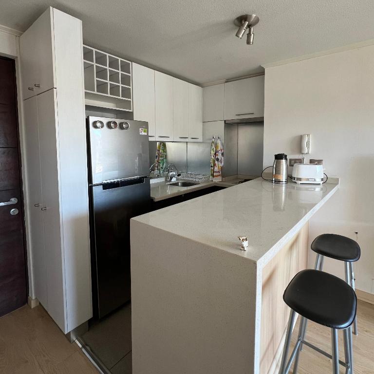 Departamento central Viña del Mar - Minimalista y luminoso - Estacionamiento privado techado - One-Bedroom Apartment - 11