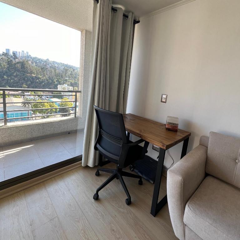 Departamento central Viña del Mar - Minimalista y luminoso - Estacionamiento privado techado - One-Bedroom Apartment - 10