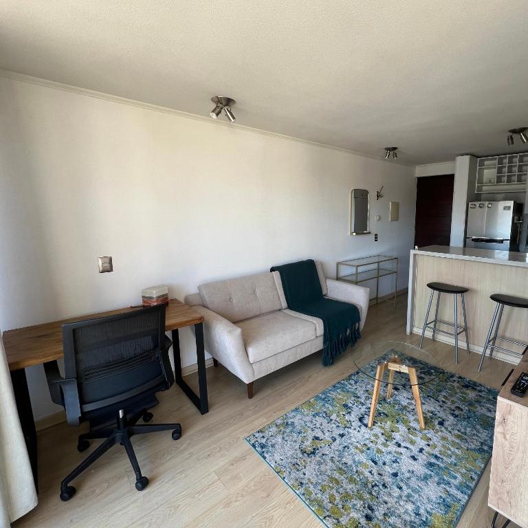 Departamento central Viña del Mar - Minimalista y luminoso - Estacionamiento privado techado - Apartamento de 1 dormitorio - 9