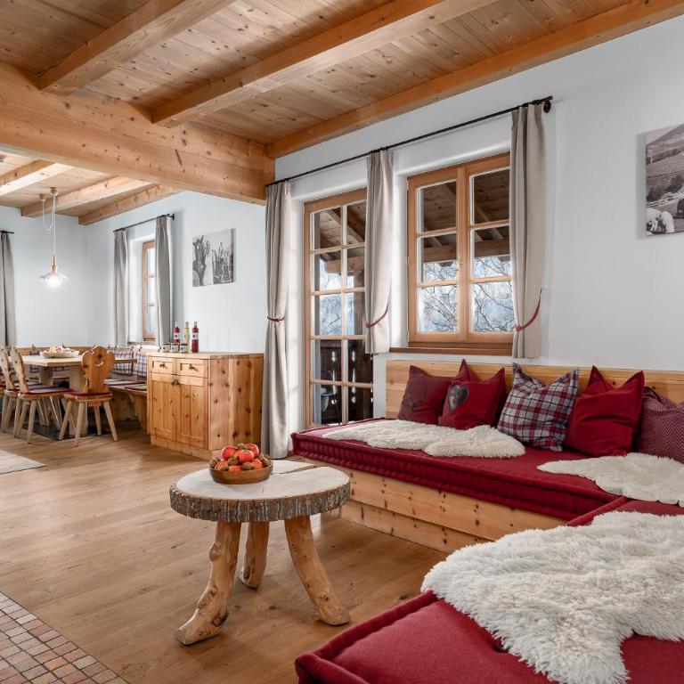 Froetscherhof, Urlaub auf dem Bio-Bauernhof in Brixen, Appartments, Sauna und BrixenCard - Three-Bedroom Apartment - 11