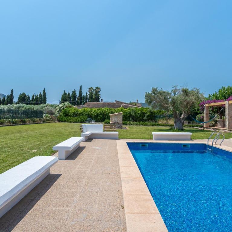 Villa Can Patriarca with Pool, Garden, Mountain Views, ideal for Families - Casa de 4 dormitorios - 49