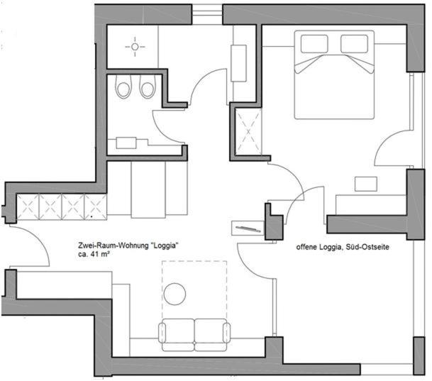 Brühl Suites&Residence - Appartamento con 1 Camera da Letto - 7