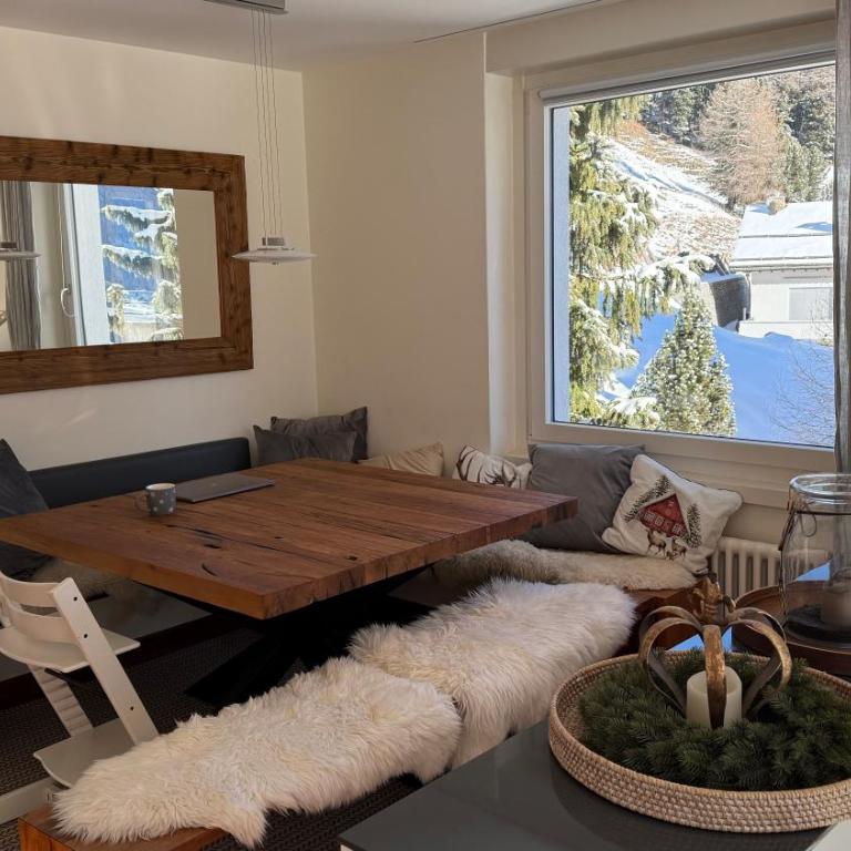 Fantastic Panorama flat in Sankt Moritz - Apartment mit 1 Schlafzimmer - 12