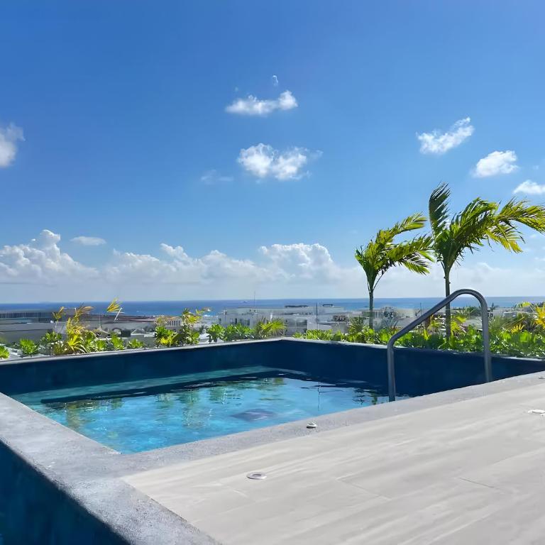 Jujoso departamento 5th avenida y caminando a la playa - One-Bedroom Apartment - 44