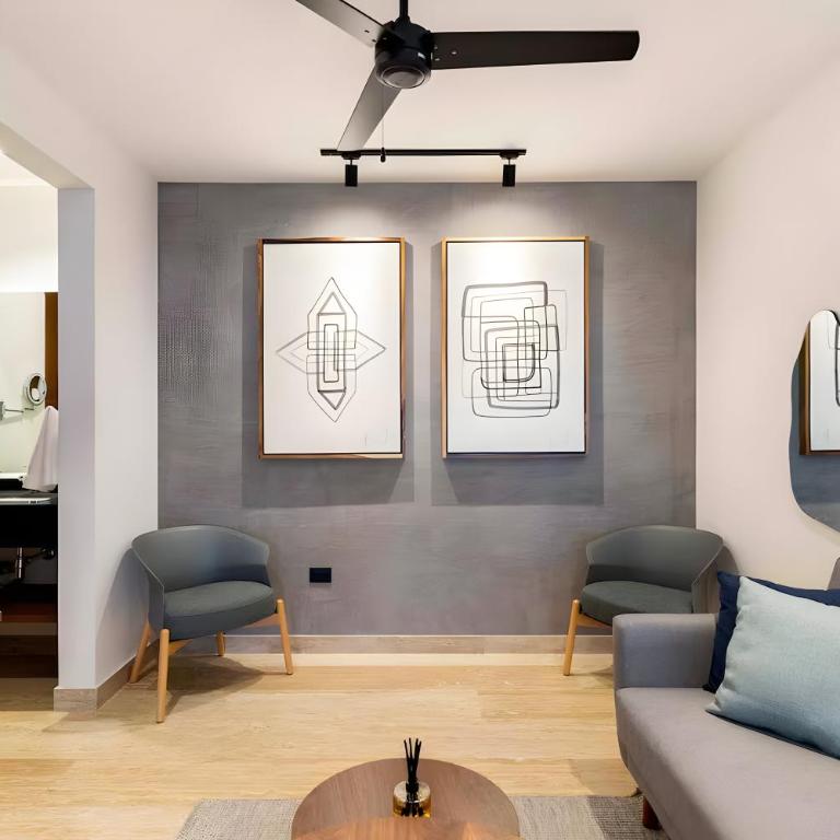 Jujoso departamento 5th avenida y caminando a la playa - One-Bedroom Apartment - 49