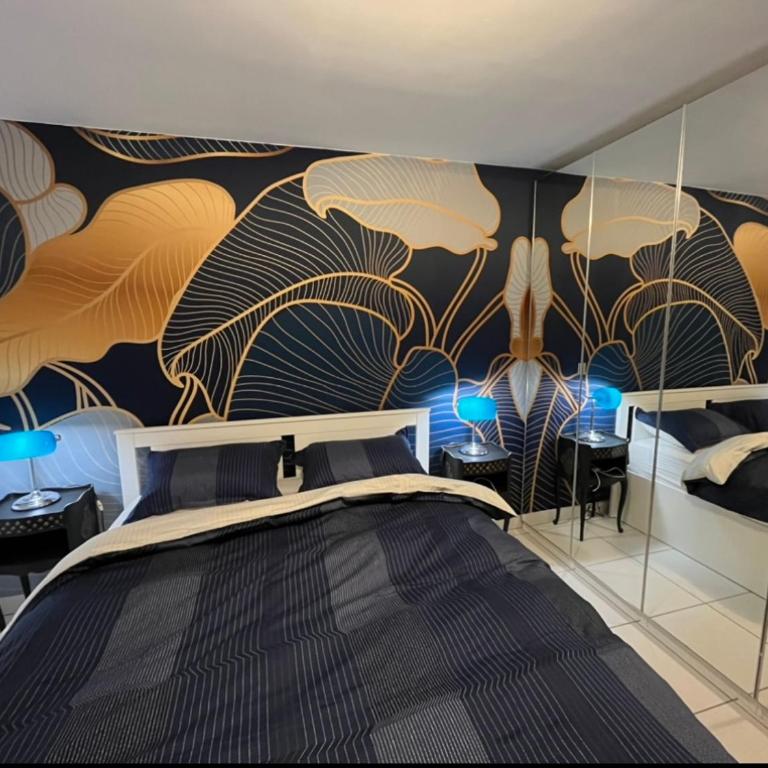 Sète vue mer, secteur des plages, T3 de standing climatisé avec grande terrasse - Apartment mit 2 Schlafzimmern - 8