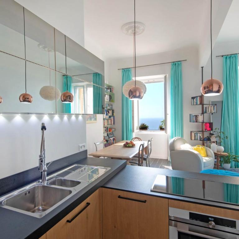 Riviera Palace Panoramic Sea View 2 Bed Belle Epoch Montecarlo - Appartement 2 Chambres - Vue sur Mer - 13