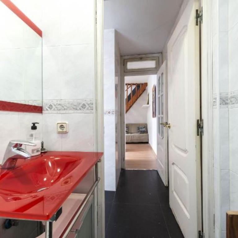 Atico duplex loft Lavapies - Apartment with Backyard View - 20